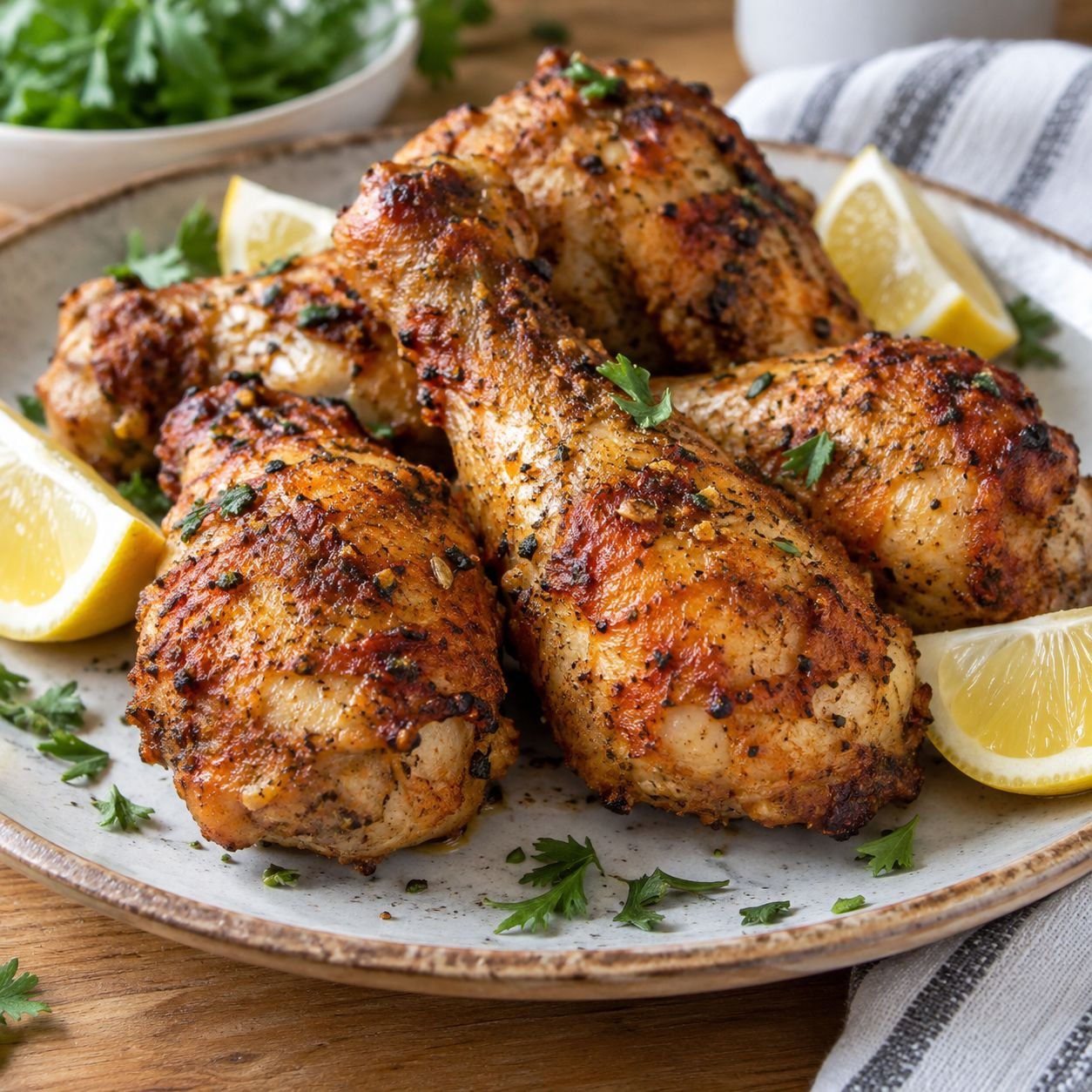 Homemade Baked Chicken Drumsticks