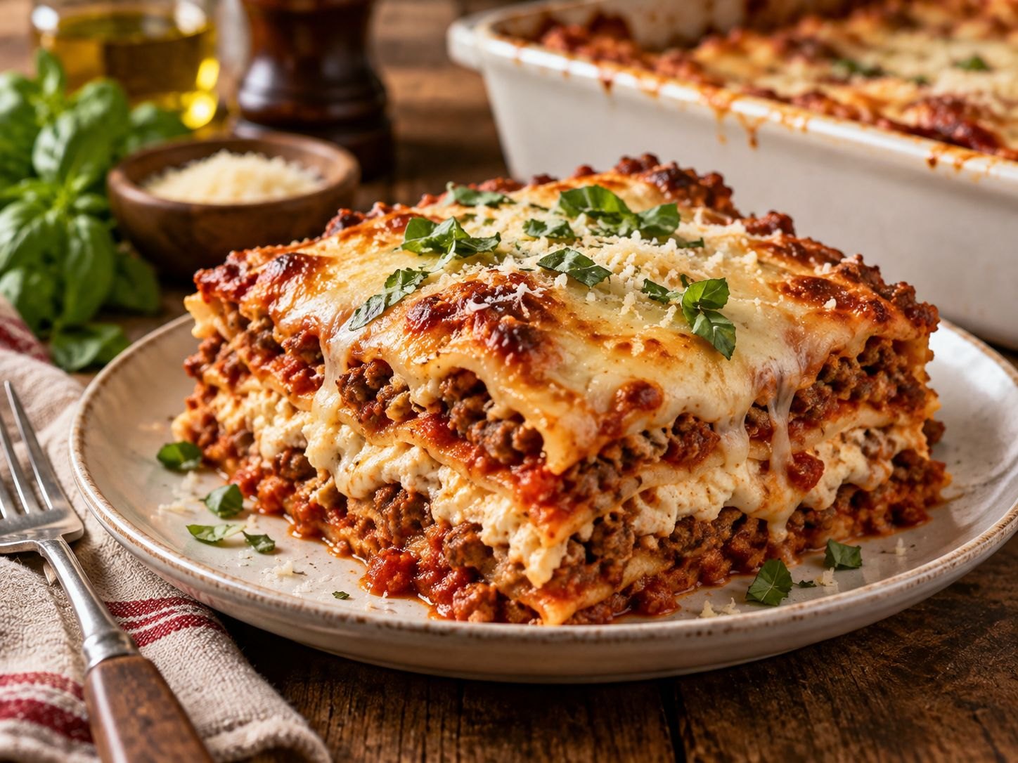 Classic Beef Lasagna