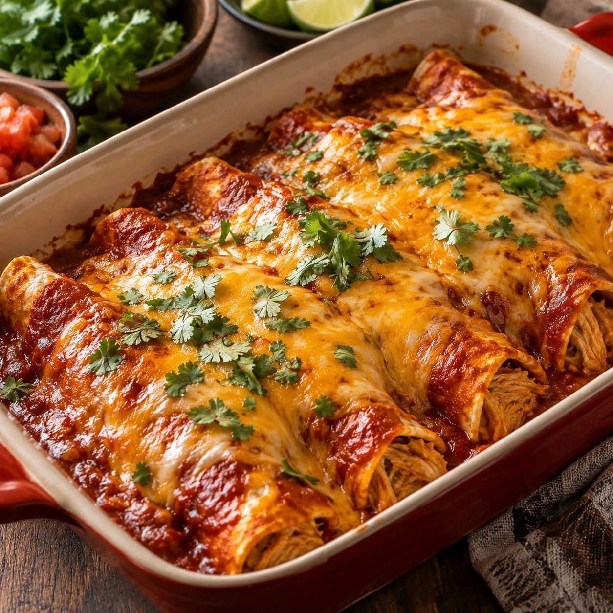 Chicken Enchiladas