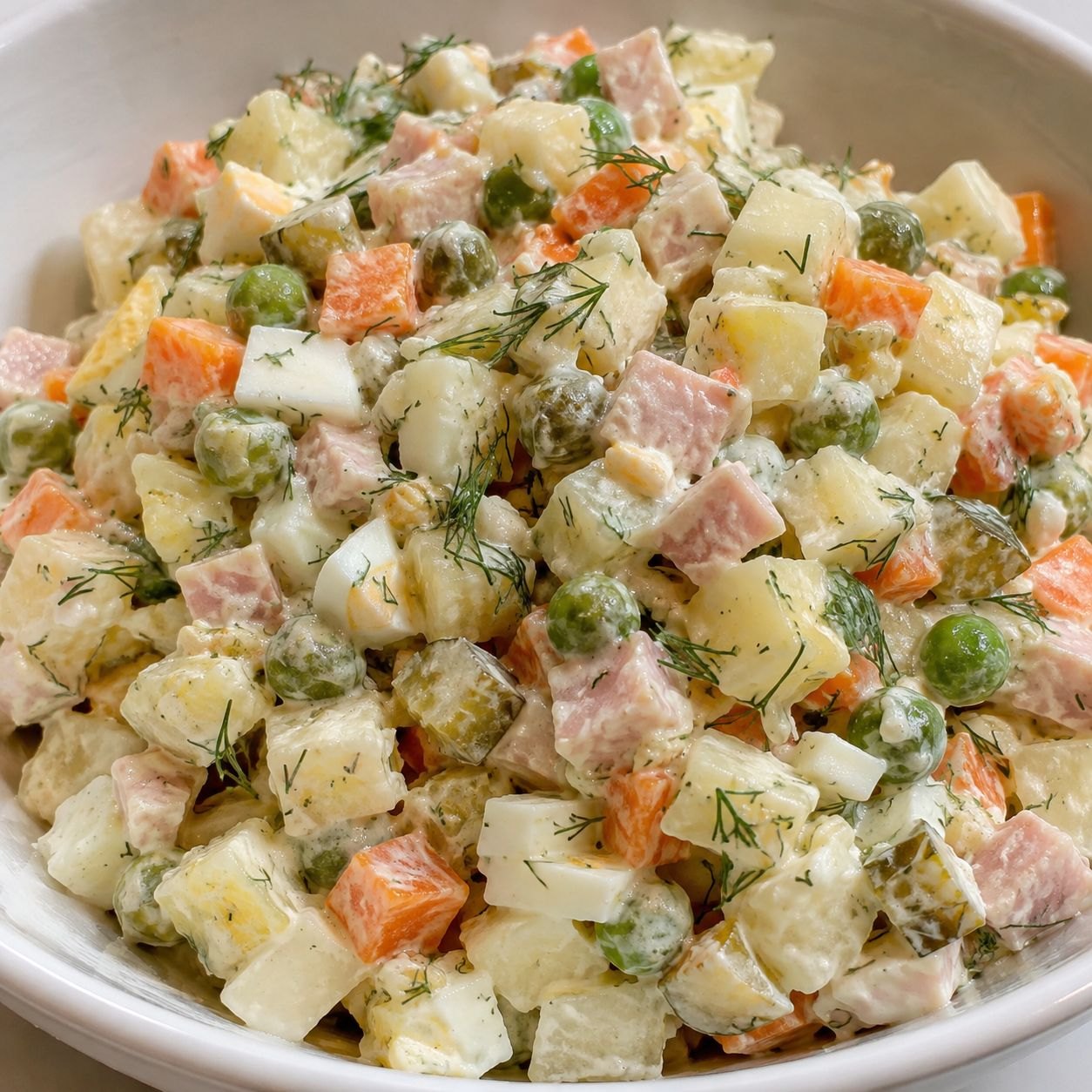Olivier Salad (Russian Potato Salad)