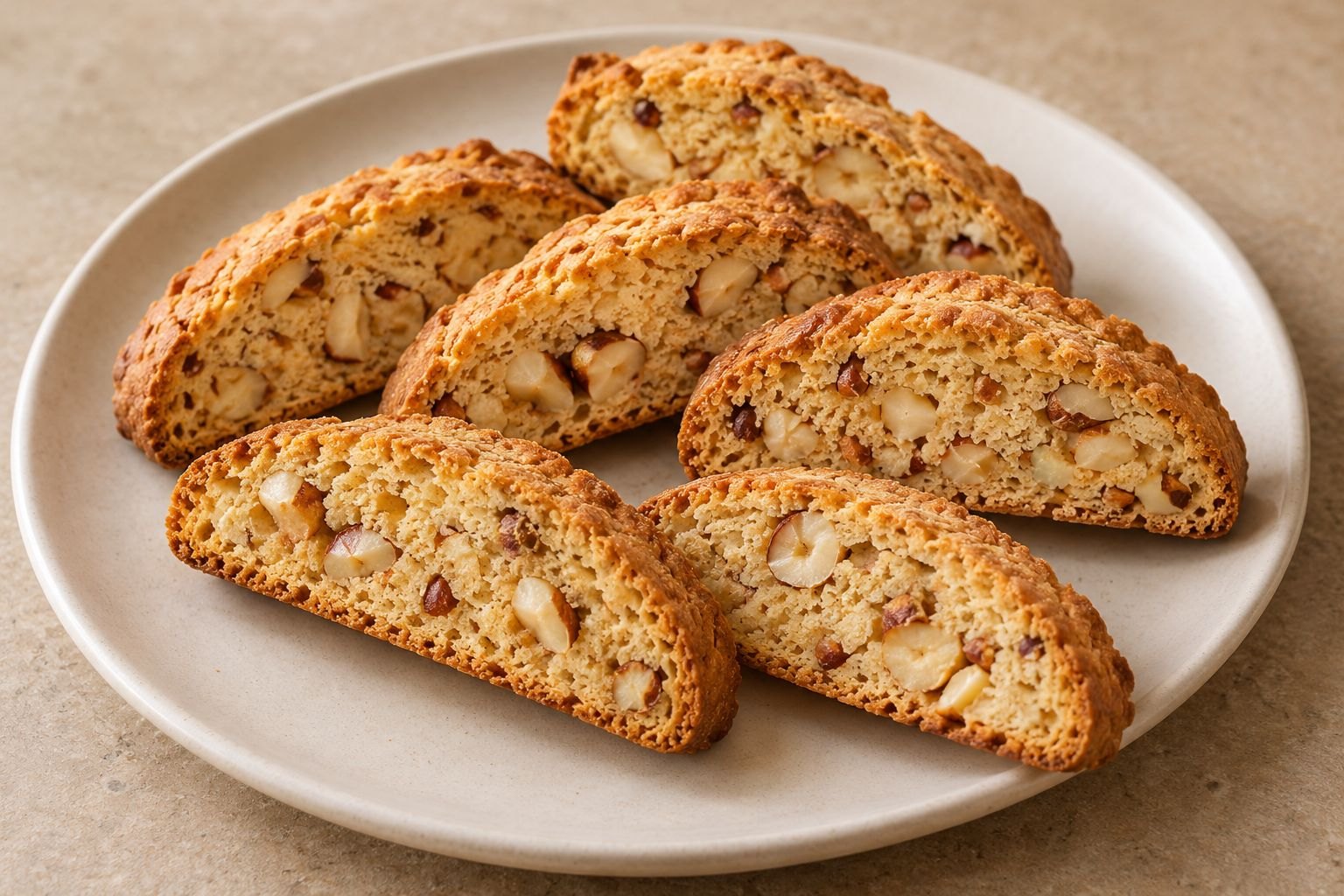 Classic Hazelnut Biscotti